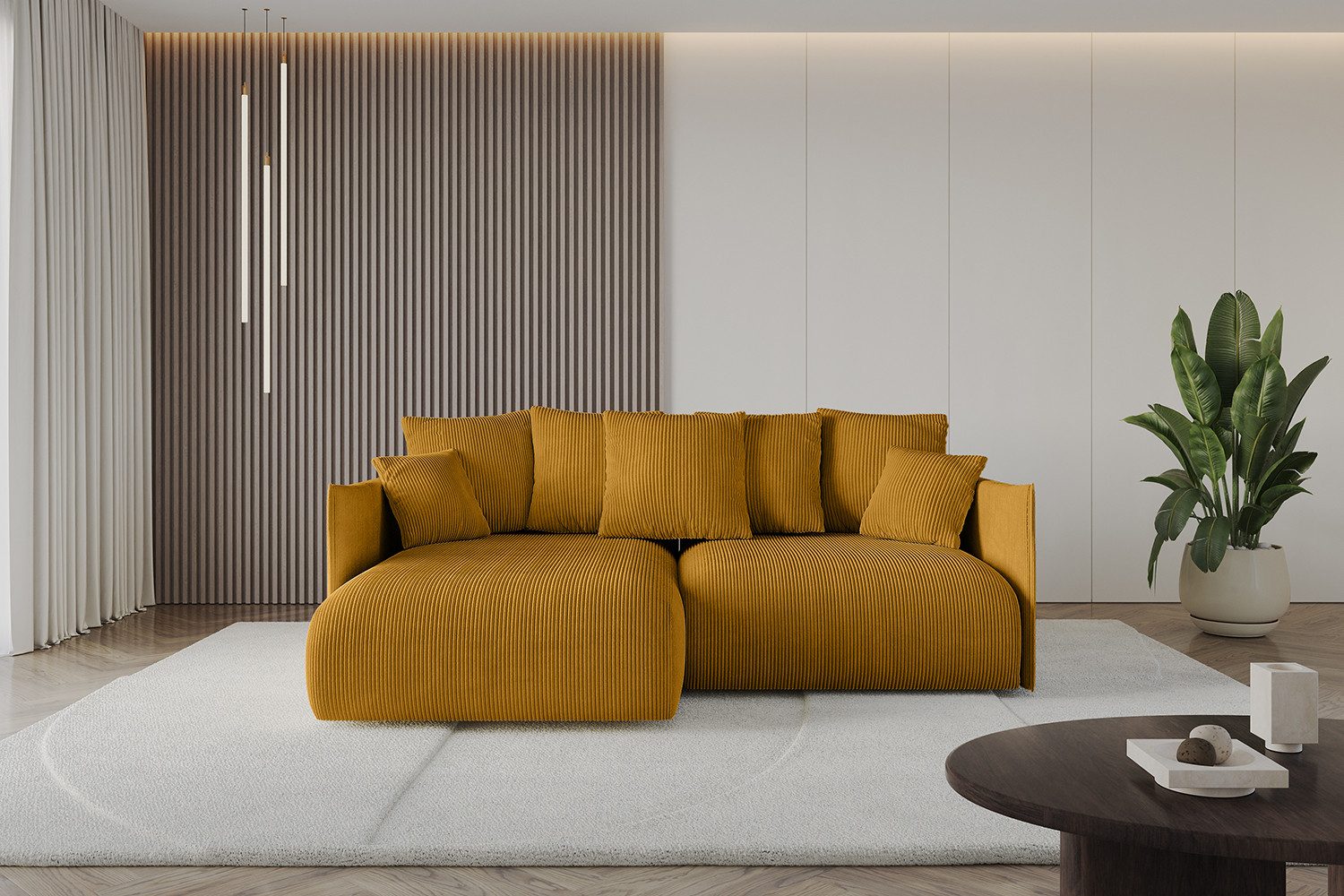 ALTDECOR Ecksofa ONESK-L, Couch mit Schlaffunktion, günstig online kaufen