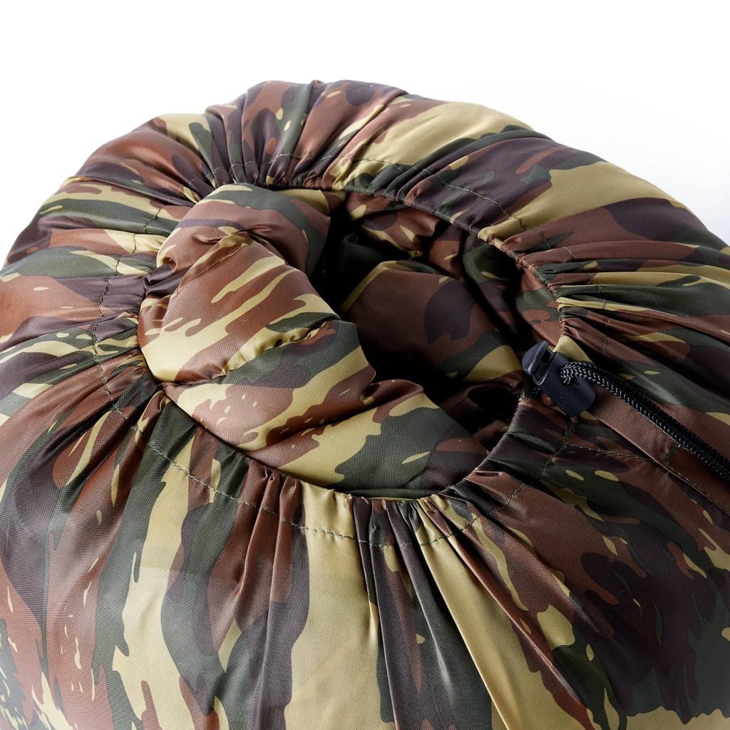 vidaXL Schlafsack Doppelschlafsack mit Kissen Erwachsene Camping 3-4 Jahreszeiten (1 tlg)