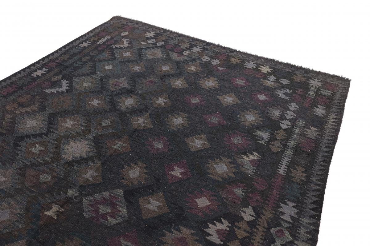 Orientteppich Kelim Afghan 3 mm Orientteppich, Moderner Nain 209x300 Handgewebter Höhe: Trading, Heritage rechteckig