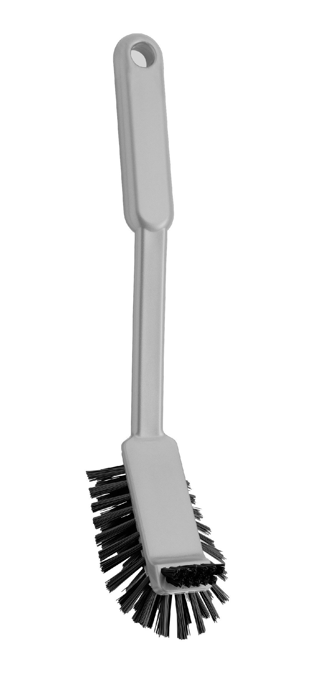 haug bürsten Reinigungsbürste "die sanfte" Kratzbürste mit Doppeleffekt - grau, ideal zum Reinigen des Geschirrs - Made in Germany
