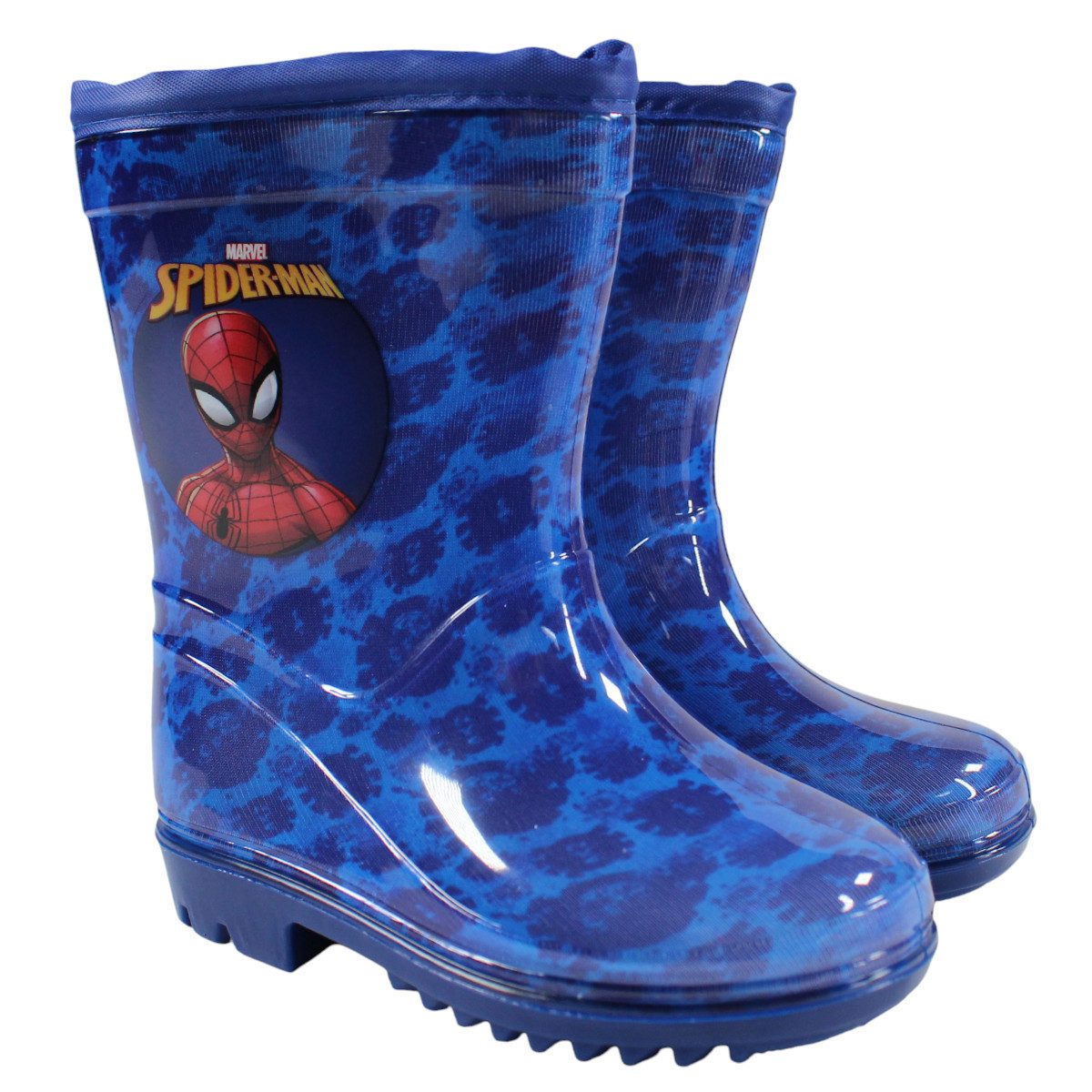 Spiderman SPIDERMAN Kinder Regenstiefel Wellies Gr. 24 26 28 30 32 Gummistiefel