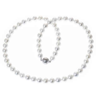 Bella Carina Perlenkette »Kette Muschelkern Perlen 8 mm«, Magnetverschluss