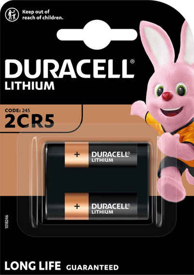 Duracell Photo 2CR5/245 Fotobatterie, 2CR5 (6 V, 1 St), 6V/1400mAh