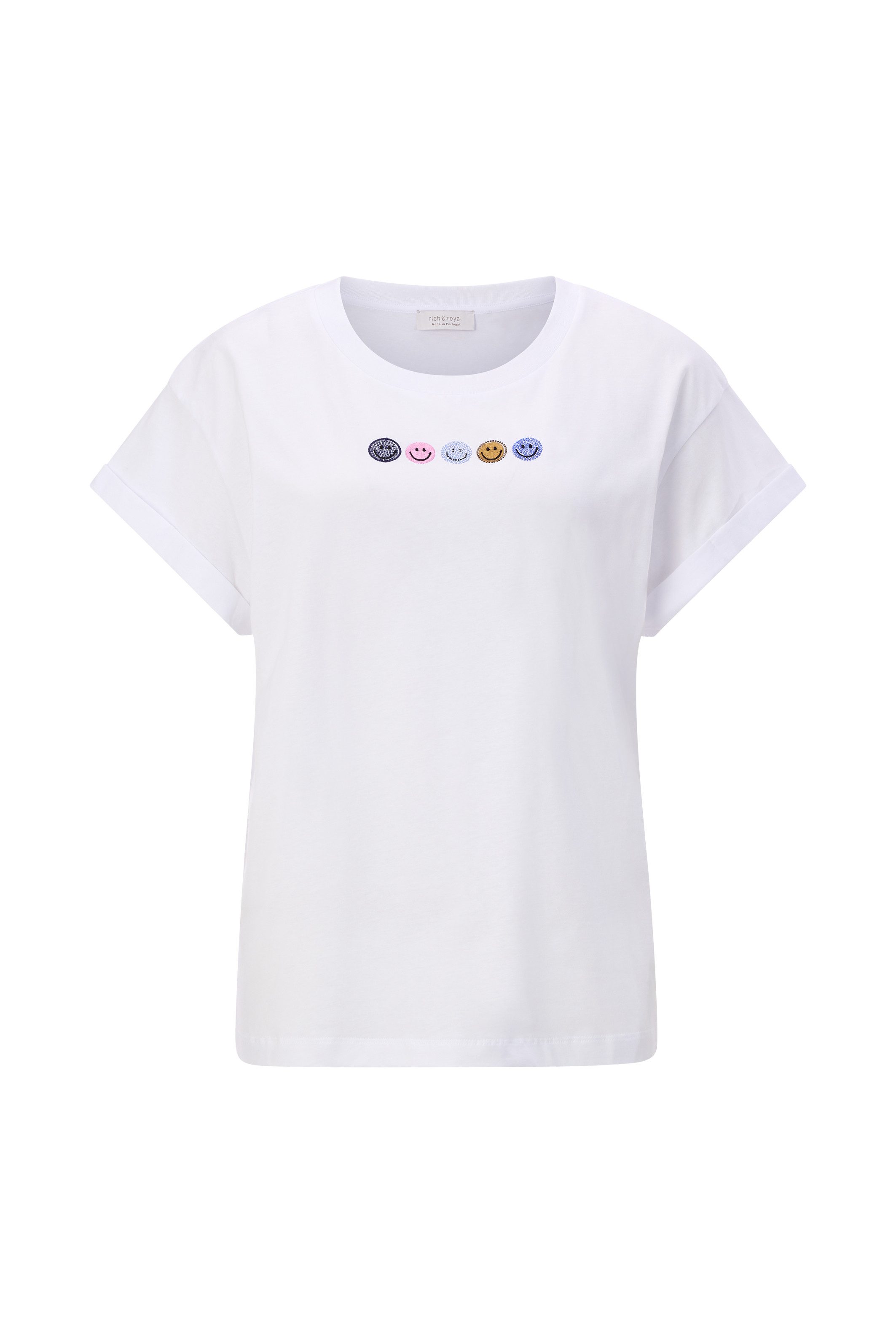 RICHROYAL Kurzarmshirt günstig online kaufen