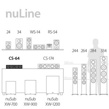 Nubert nuLine CS-64 Center-Lautsprecher (200 W)