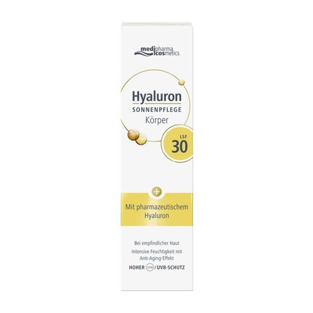 Dr. Theiss Naturwaren GmbH Sonnenschutzcreme HYALURON SONNENPFLEGE Körper Creme LSF 30, 150 ml