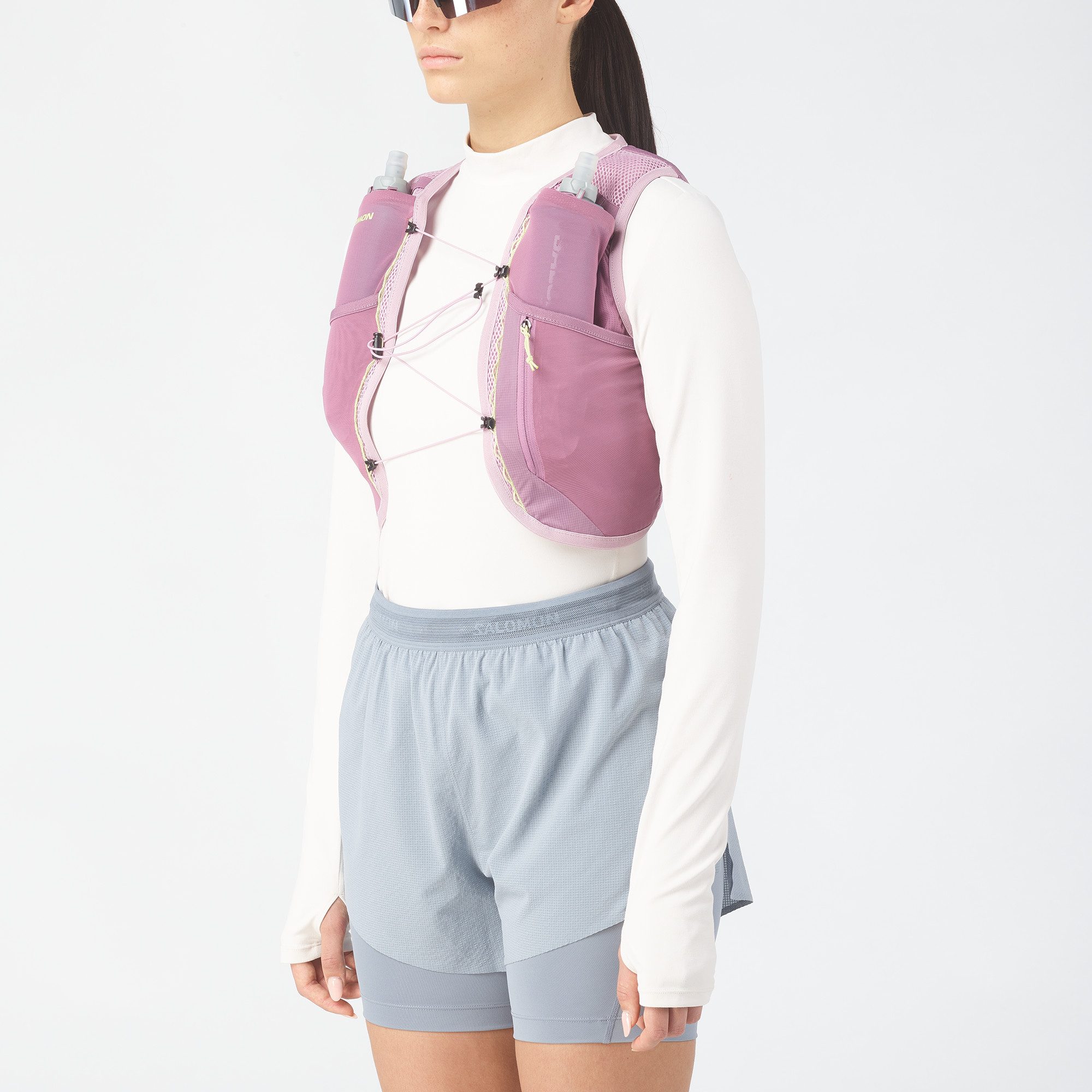 Salomon Trinkrucksack ACTIVE SKIN 4, für sportliche Aktivitäten, für Outdoor-Abenteuer, leichtes Material