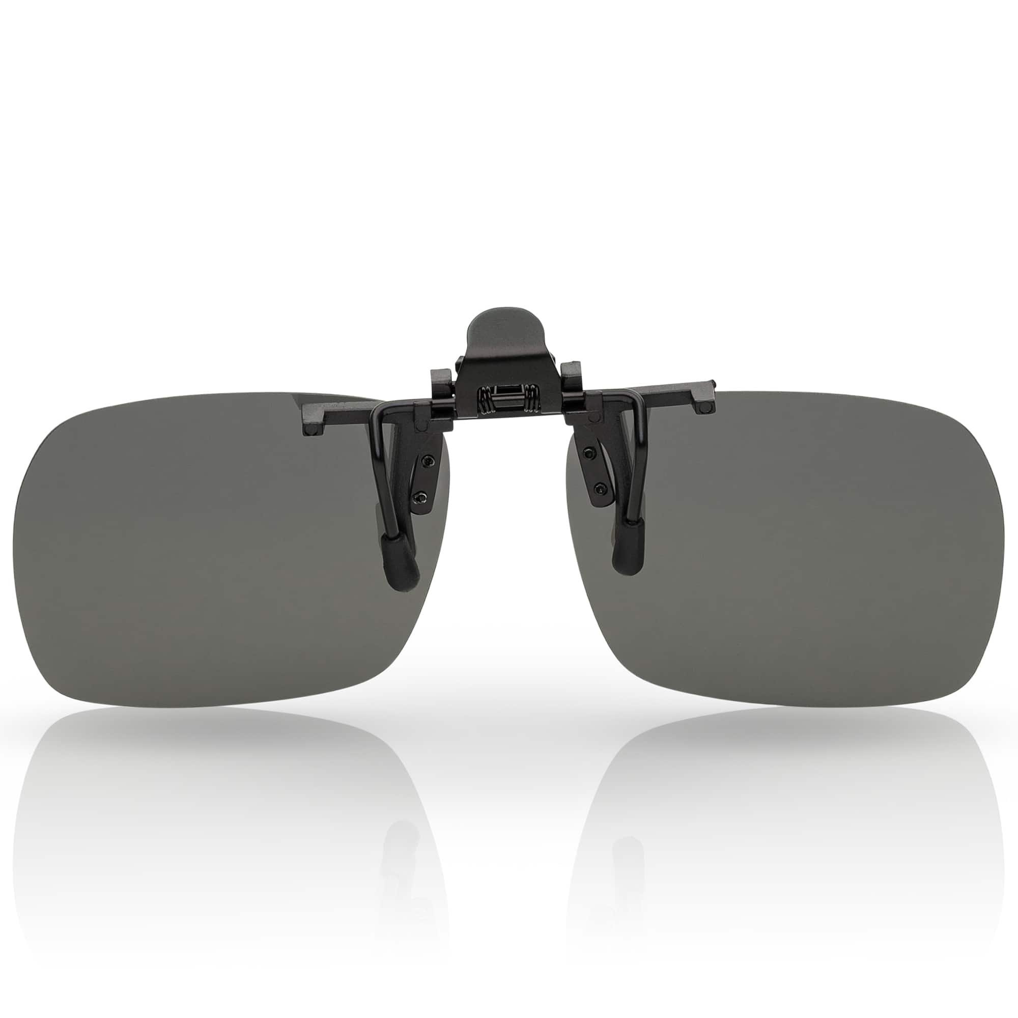 Linsen Brillen Silber Aufsatz polarisierten BEZLIT Polarisiert On Sonnenbrille (1-St) Clip mit Eyewear