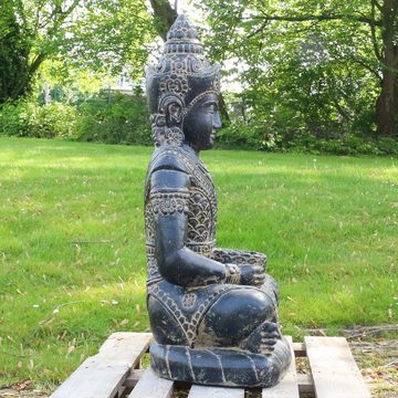 Oriental Galerie Dekofigur Sitzender Buddha Garten Steinfigur GRC 102 cm (1 St)