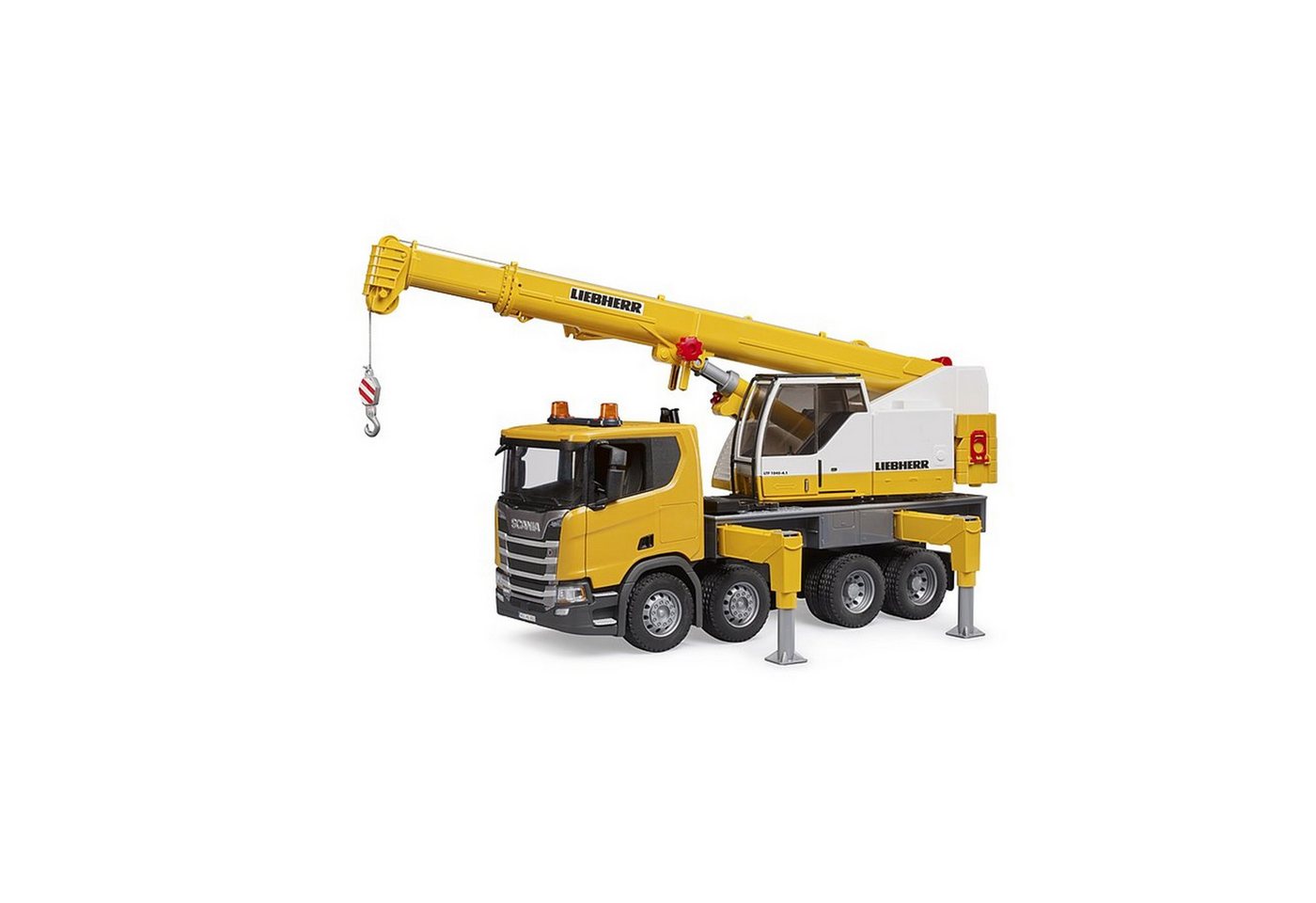 Bruder® Spielzeug-Kran 03571 Scania Super 560R Liebherr Kran-LKW mit L+S Modul