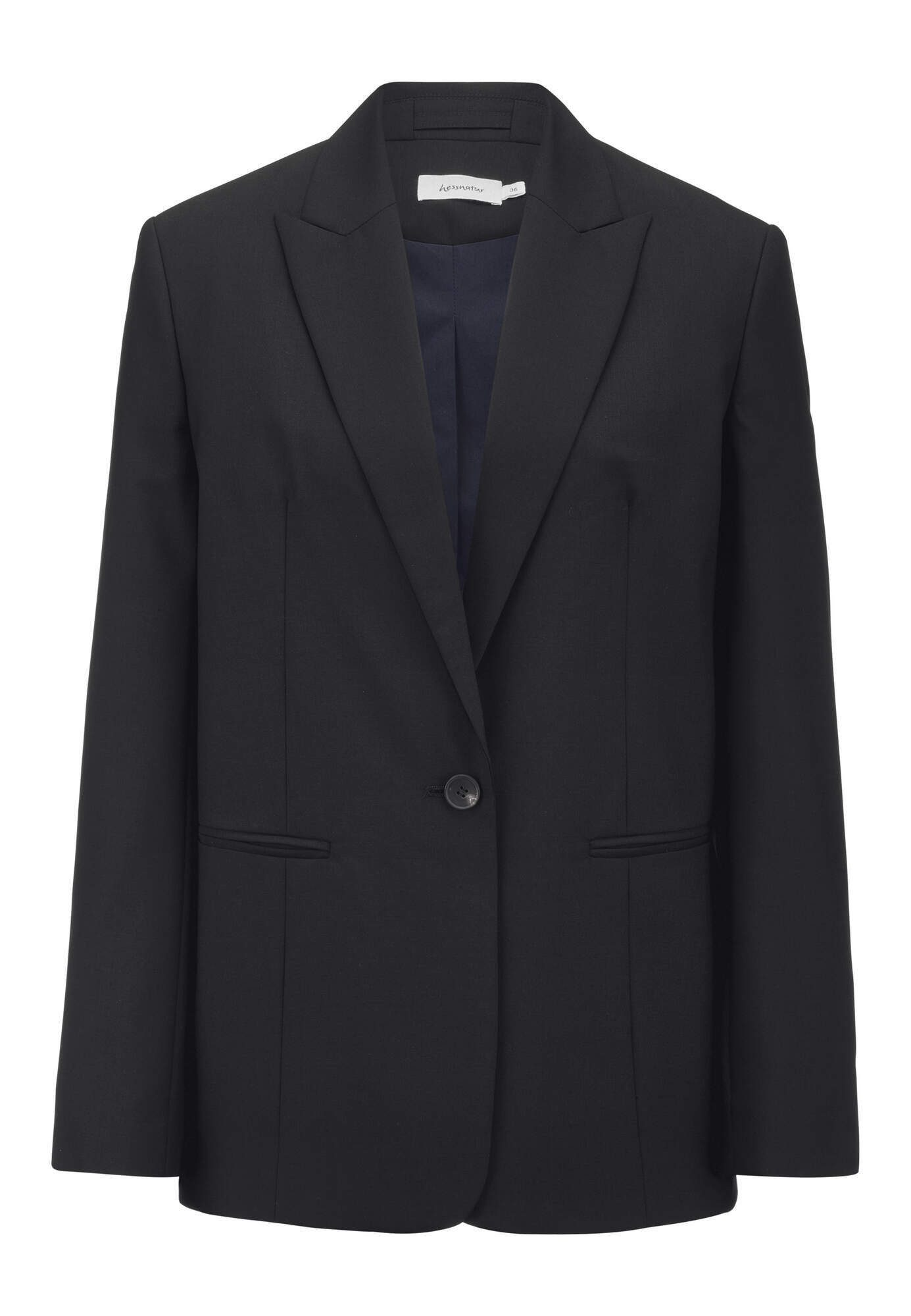 Longblazer aus reiner Bio-Merinowolle