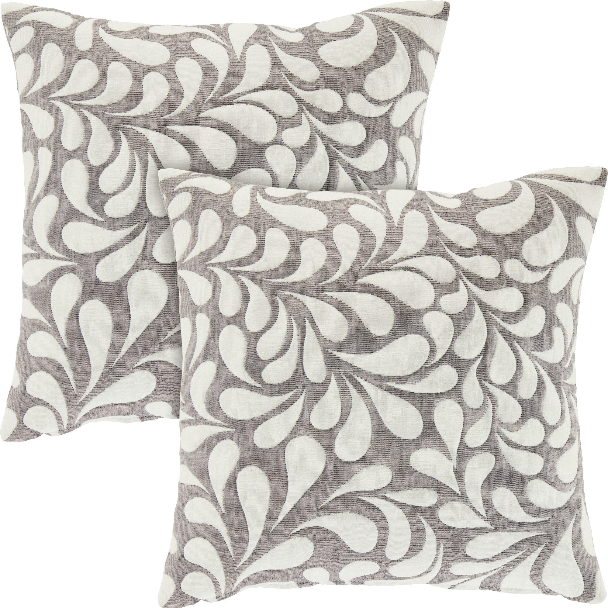 Erwin Müller Kissenbezug Kissenhülle 2er-Pack, Blumen