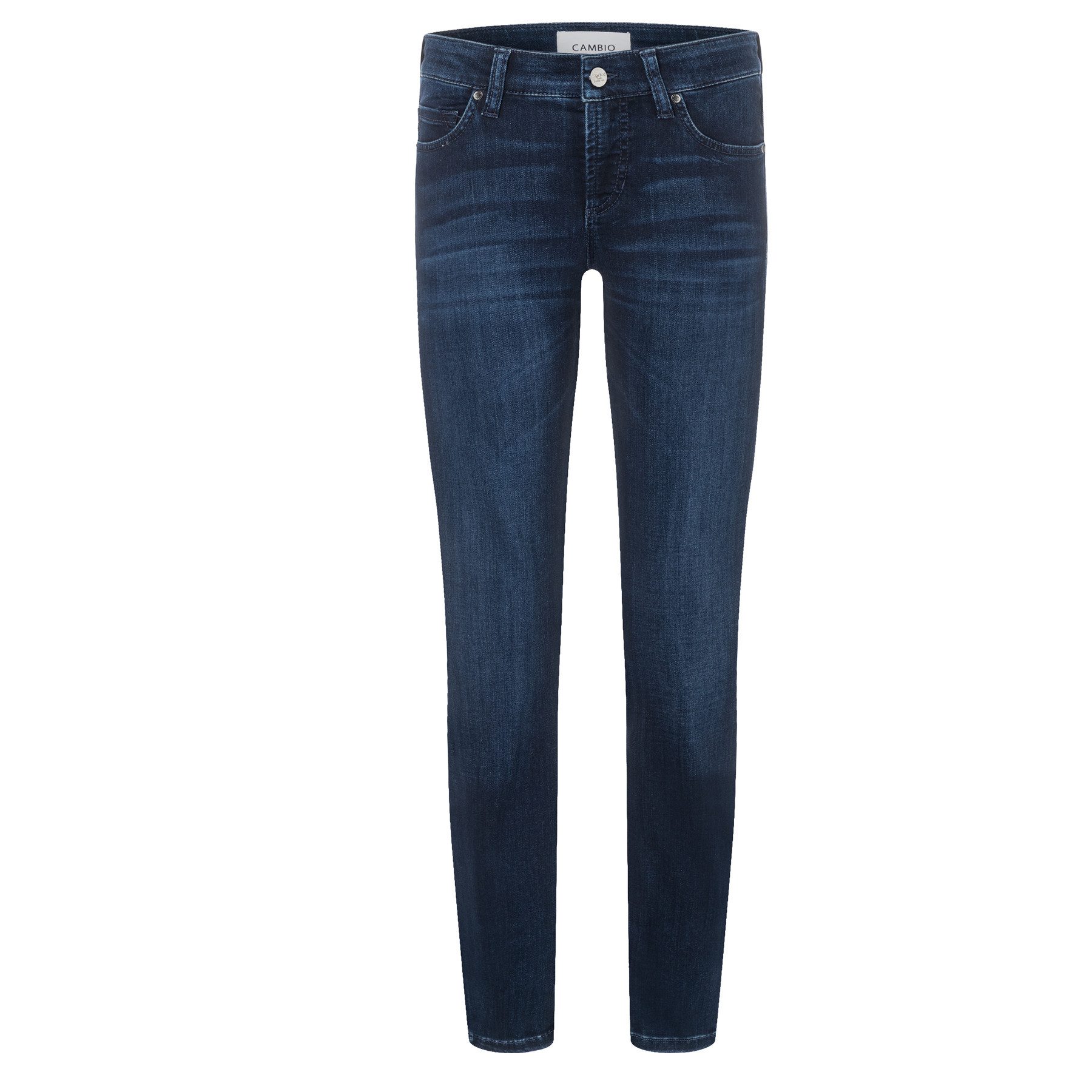 Cambio 5-Pocket-Jeans CAMBIO Jeans PIPER LONG Mid Waist - Soft Cozy Blue