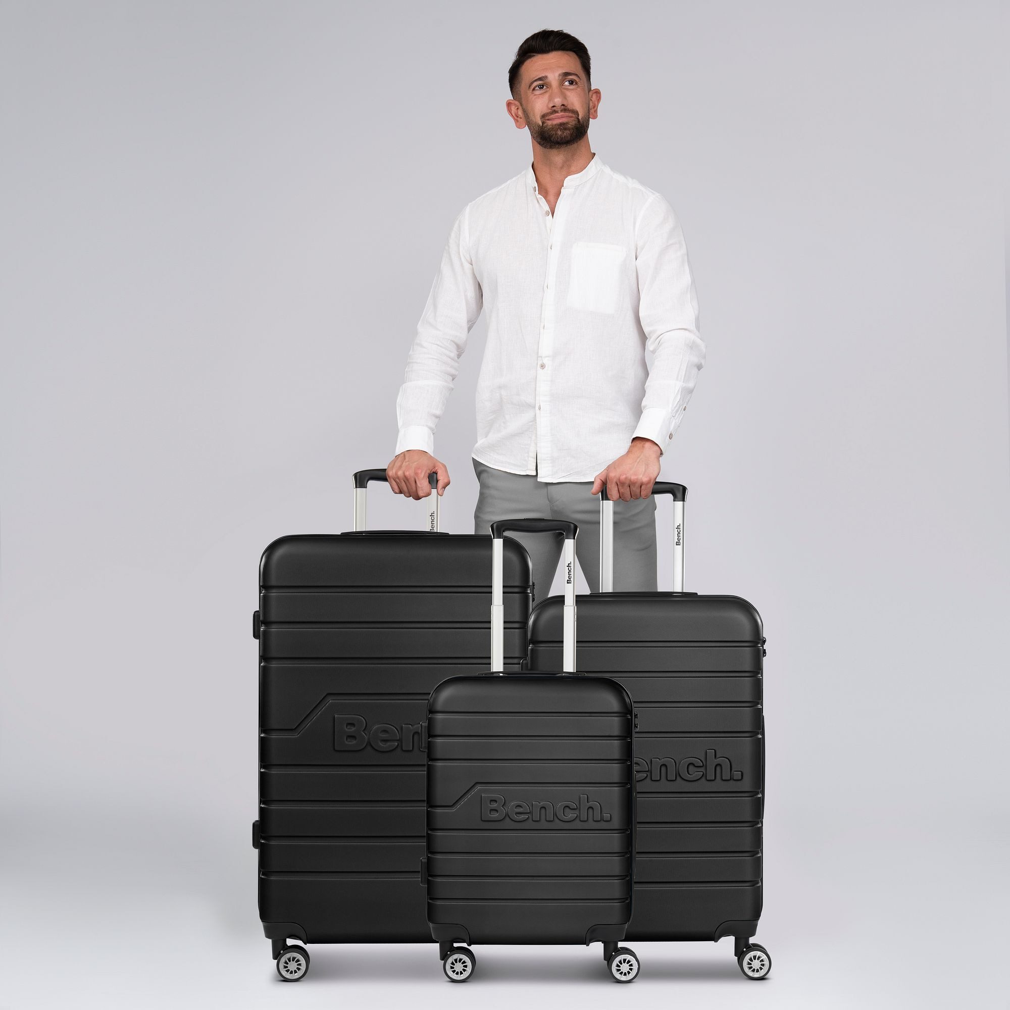 Bench. Trolleyset Seattle, 4 Rollen, (3-teilig, 3 tlg), ABS günstig online kaufen