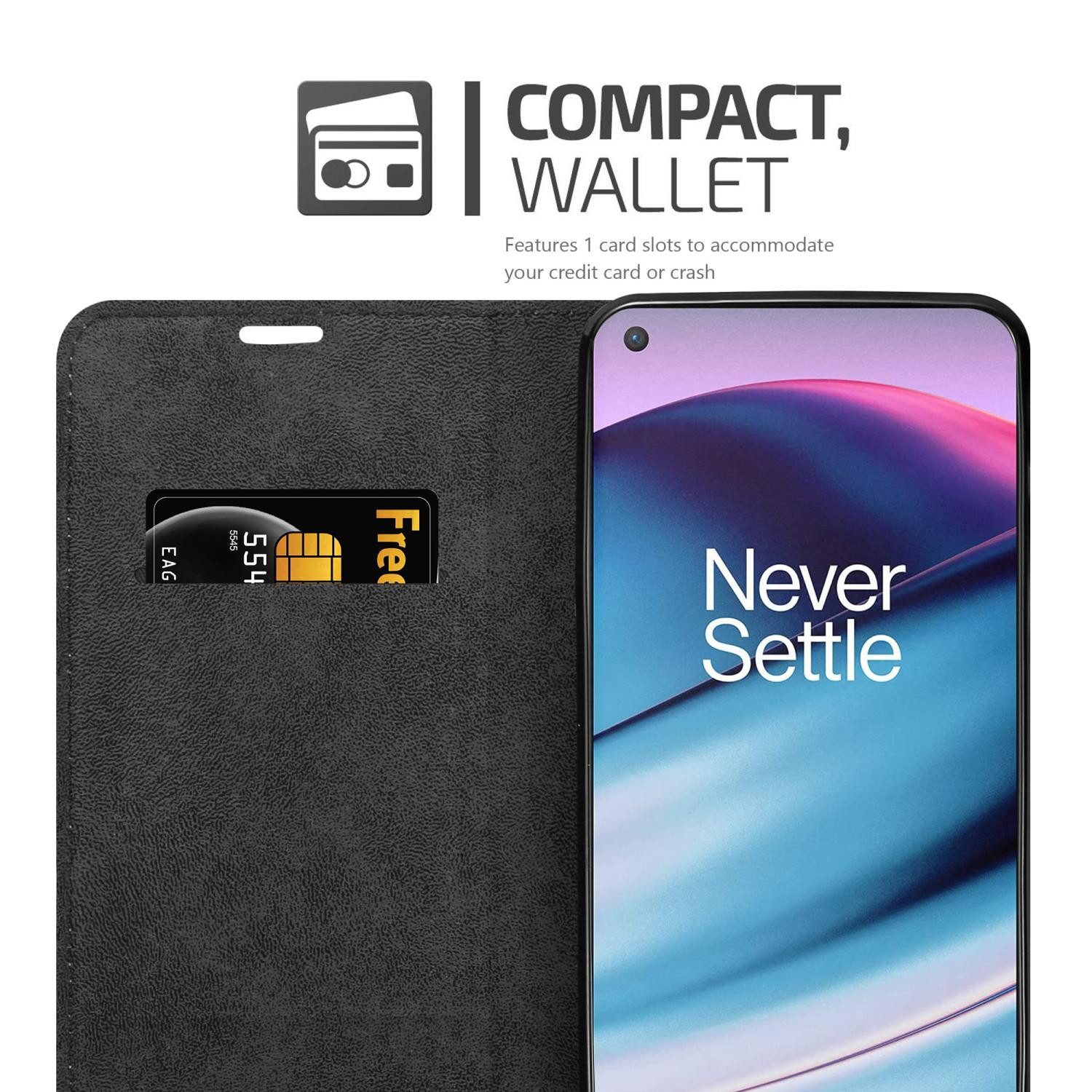 Cadorabo Handyhülle für OnePlus Nord CE 5G Hülle OnePlus Nord CE 5G, Hülle Schutzhülle mit Standfunktion, Magnetverschluss und Kartenfach