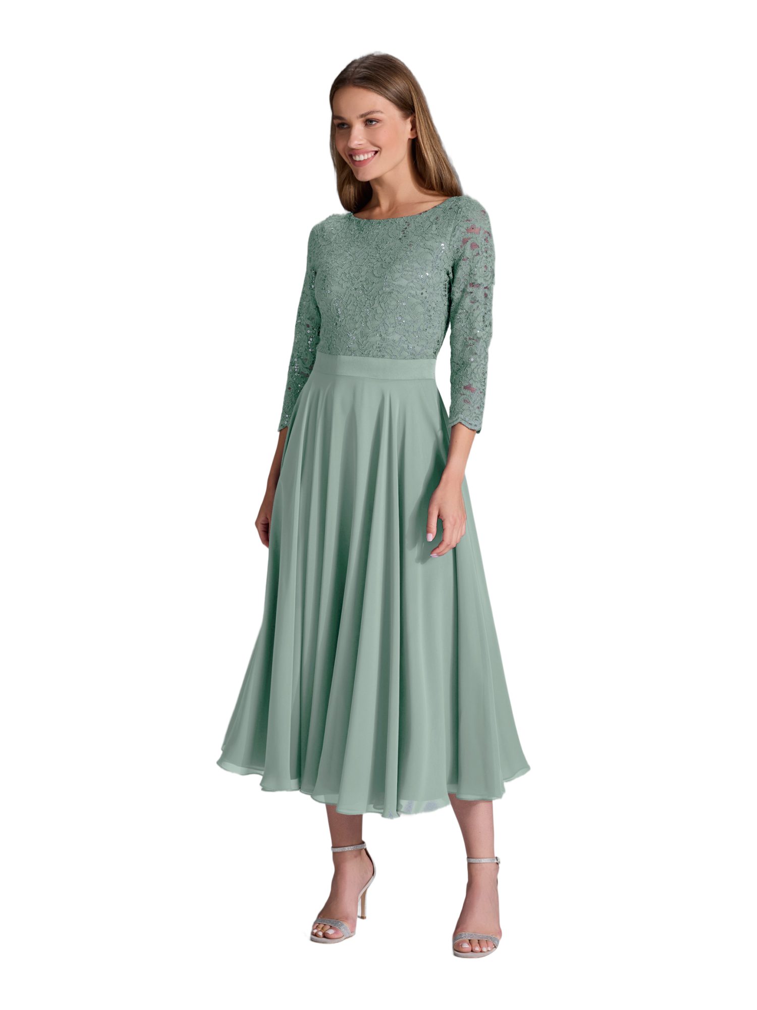 SWING Maxikleid