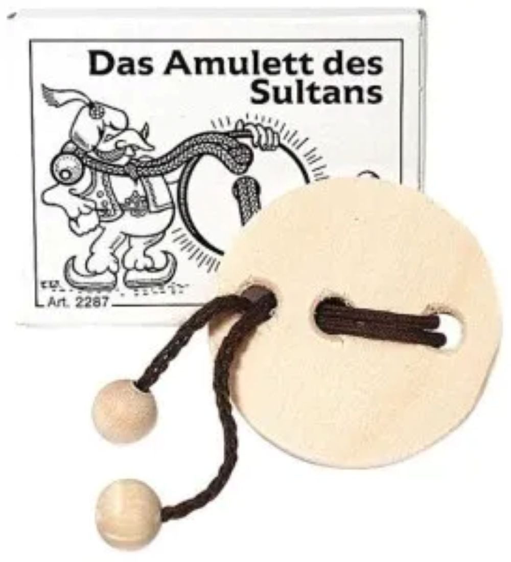 Bartl Spiel Knobelspiele, IQ Holzpuzzle, Geduldspiel aus Holz, Mini Puzzlespaß, ideal als Geschenk