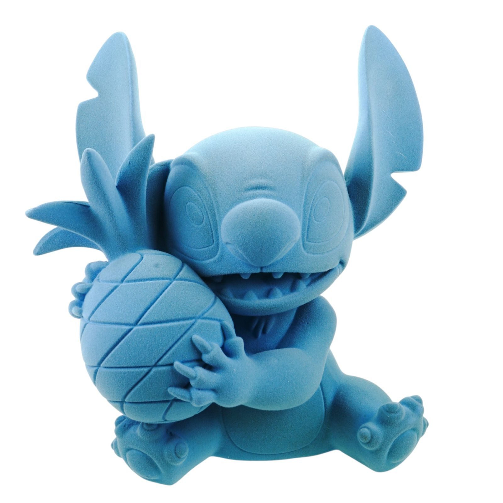 Disney Gartenfigur Stitch blau beflockt 18x17 cm Offiziell lizenzierte Disney Dekofigur