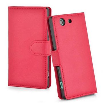 Cadorabo Handyhülle Sony Xperia Z3 COMPACT Sony Xperia Z3 COMPACT, Klappbare Handy Schutzhülle - Hülle - mit Standfunktion und Kartenfach