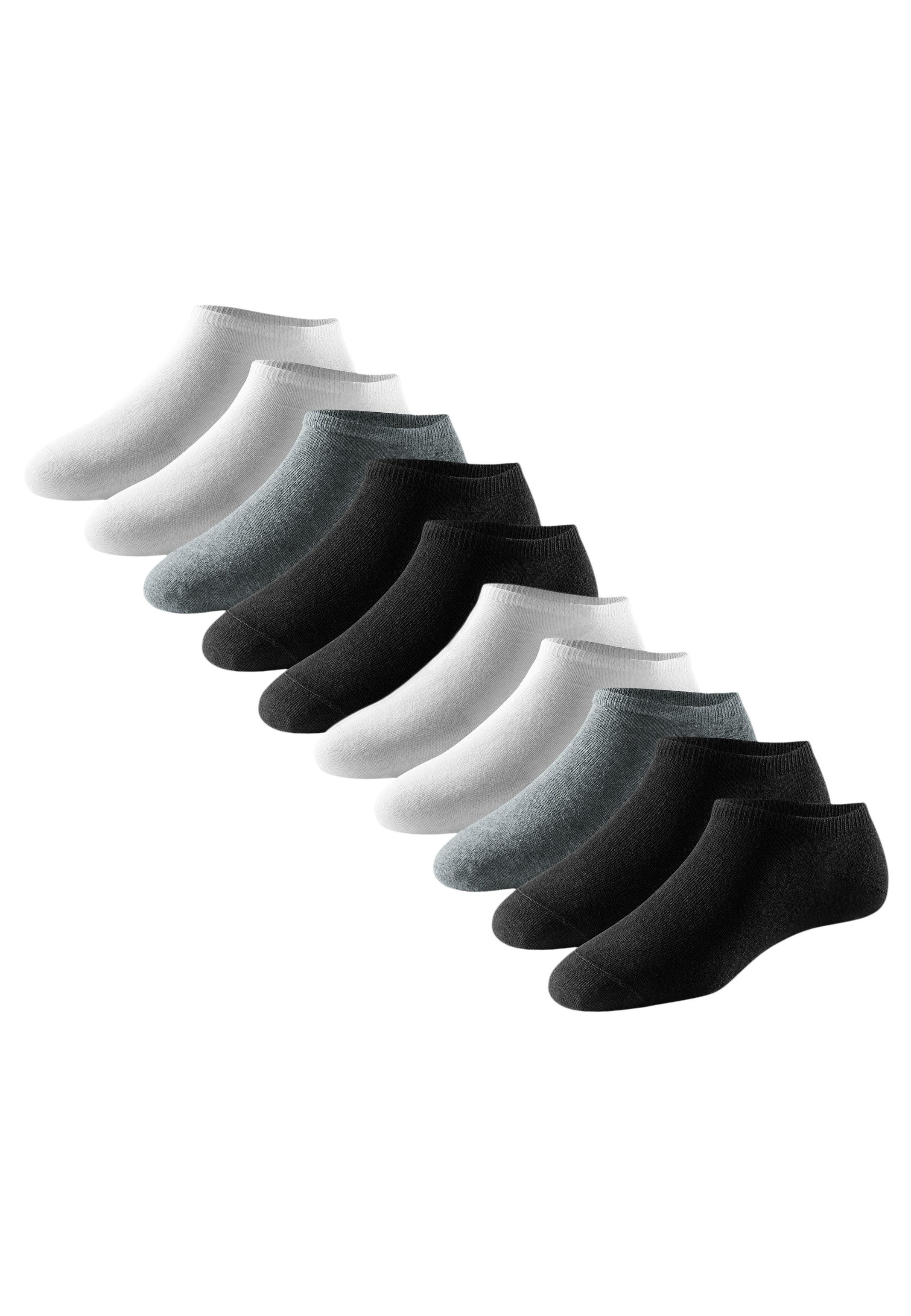 Schiesser Носки для кроссовок 10er Pack Bluebird (Spar-Set, 10-Paar) Sneaker Носки - Baumwolle - Atmungsaktiv - Geruchshemmend und frisch