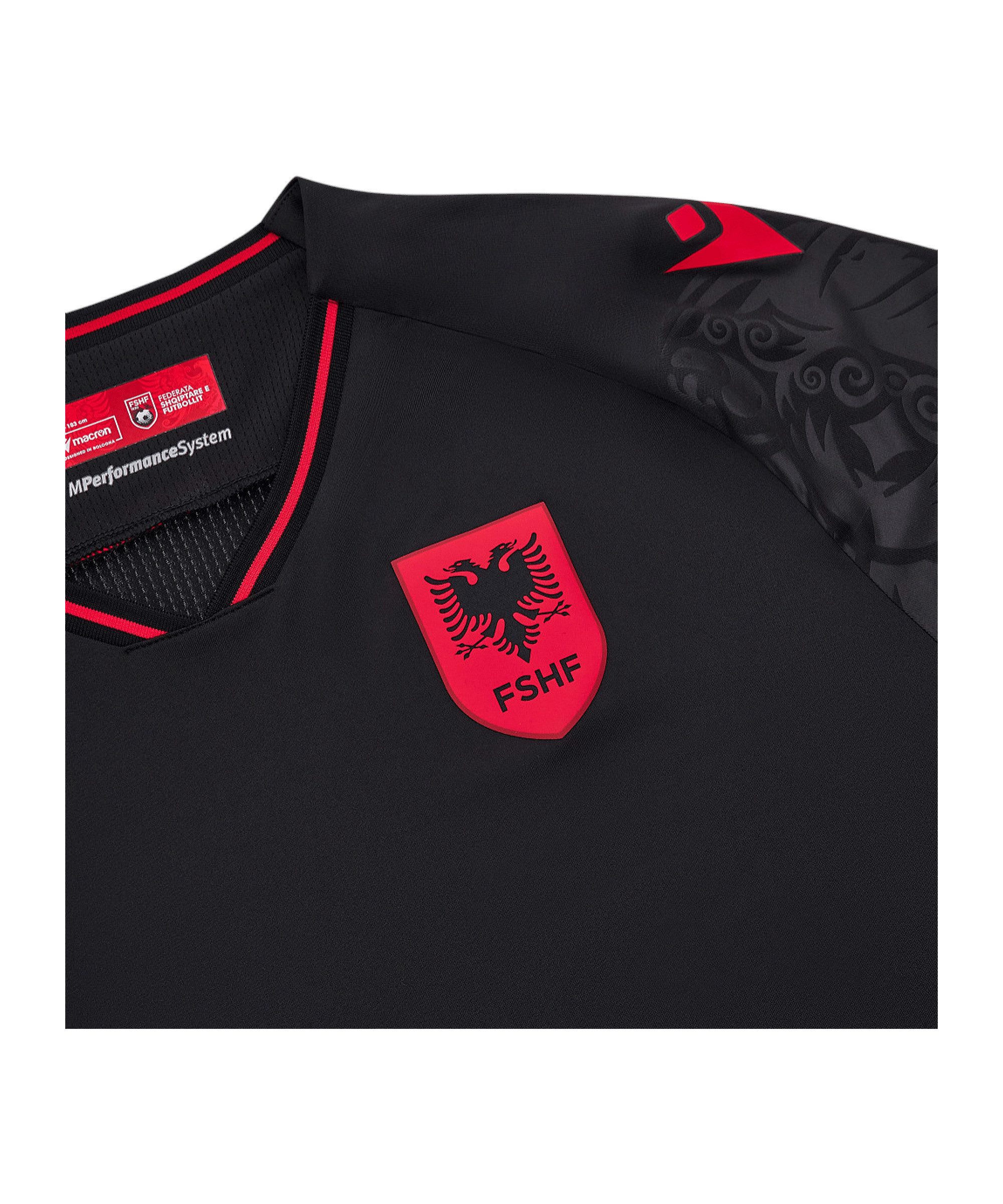 Macron Fußballtrikot Macron FSHF Albanien Authentic Trikot 3rd WM 2026 Teamsport