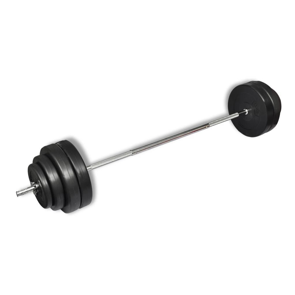 Hantel Langhantel mit Gewichten Set 60 kg