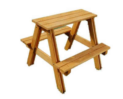 GASPO Spieltisch Spieltisch Sitzgarnitur Tisch Bank Kindersitzgarnitur 31511, (1-tlg)