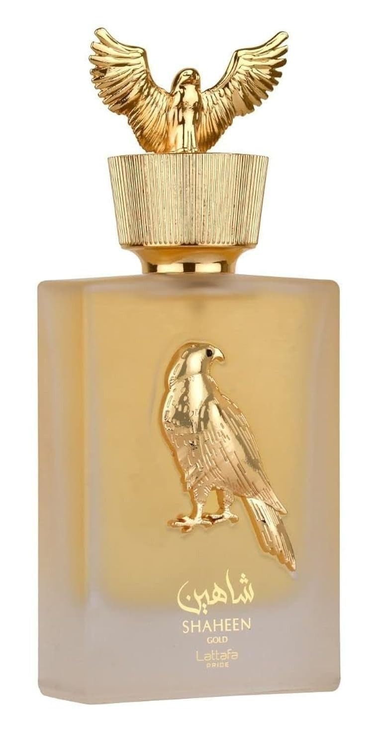 Lattafa Eau de Parfum Pride Shaheen Gold, Glasflakon, Parfüm EDP, Unisex Duft