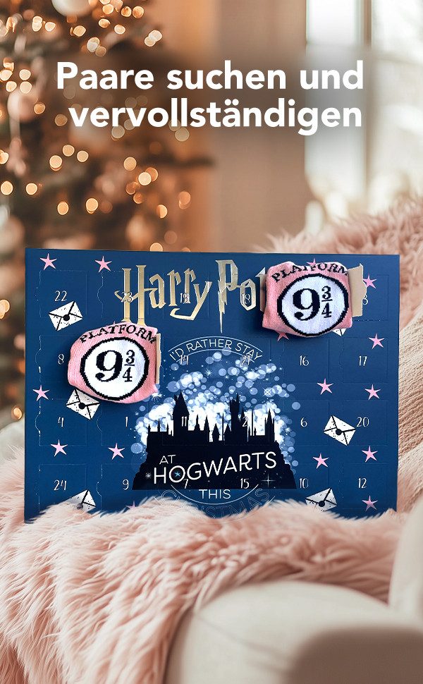 Sockswear Socken Harry Potter Socken Adventskalender – Bild 4 von 5