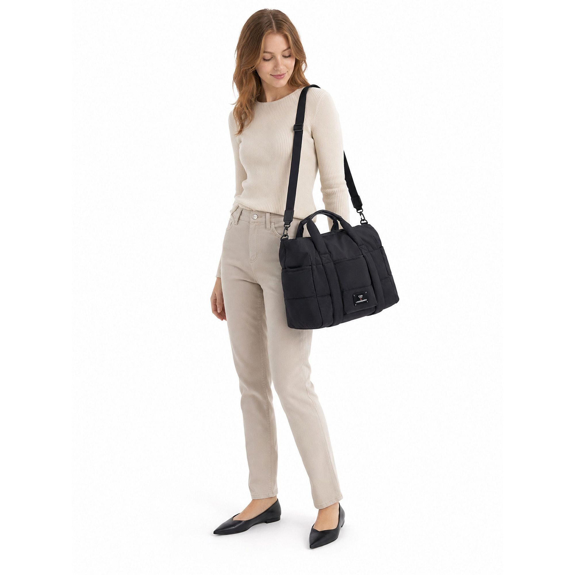 Les Visionnaires Schultertasche Unio Travelbag, Polyester