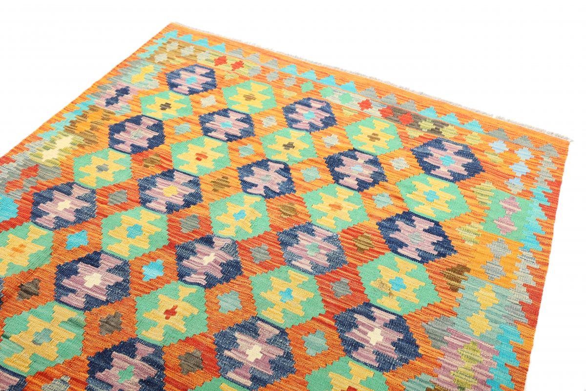 Orientteppich Kelim Trading, Orientteppich, Nain Handgewebter mm 160x205 3 Afghan Höhe: rechteckig