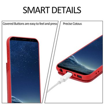 Cadorabo Handyhülle Samsung Galaxy S8 Samsung Galaxy S8, Kunstleder Handy Schutzhülle - Hülle - ultra slim - mit Kartenfach