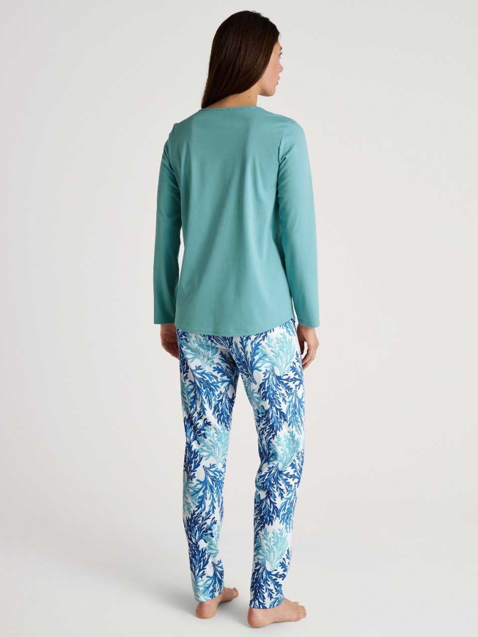 CALIDA Pyjama Calida Damenpyjama 44257 Ice günstig online kaufen