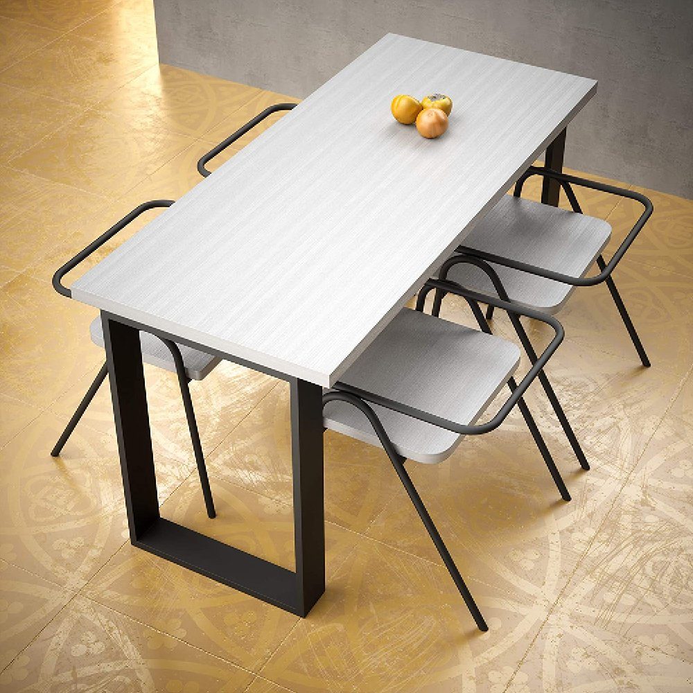 sossai® Tischgestell XXL Stahl Tischkufen 50-70cm x 72cm in Schwarz (2-St), Rahmen: 100mm Breit
