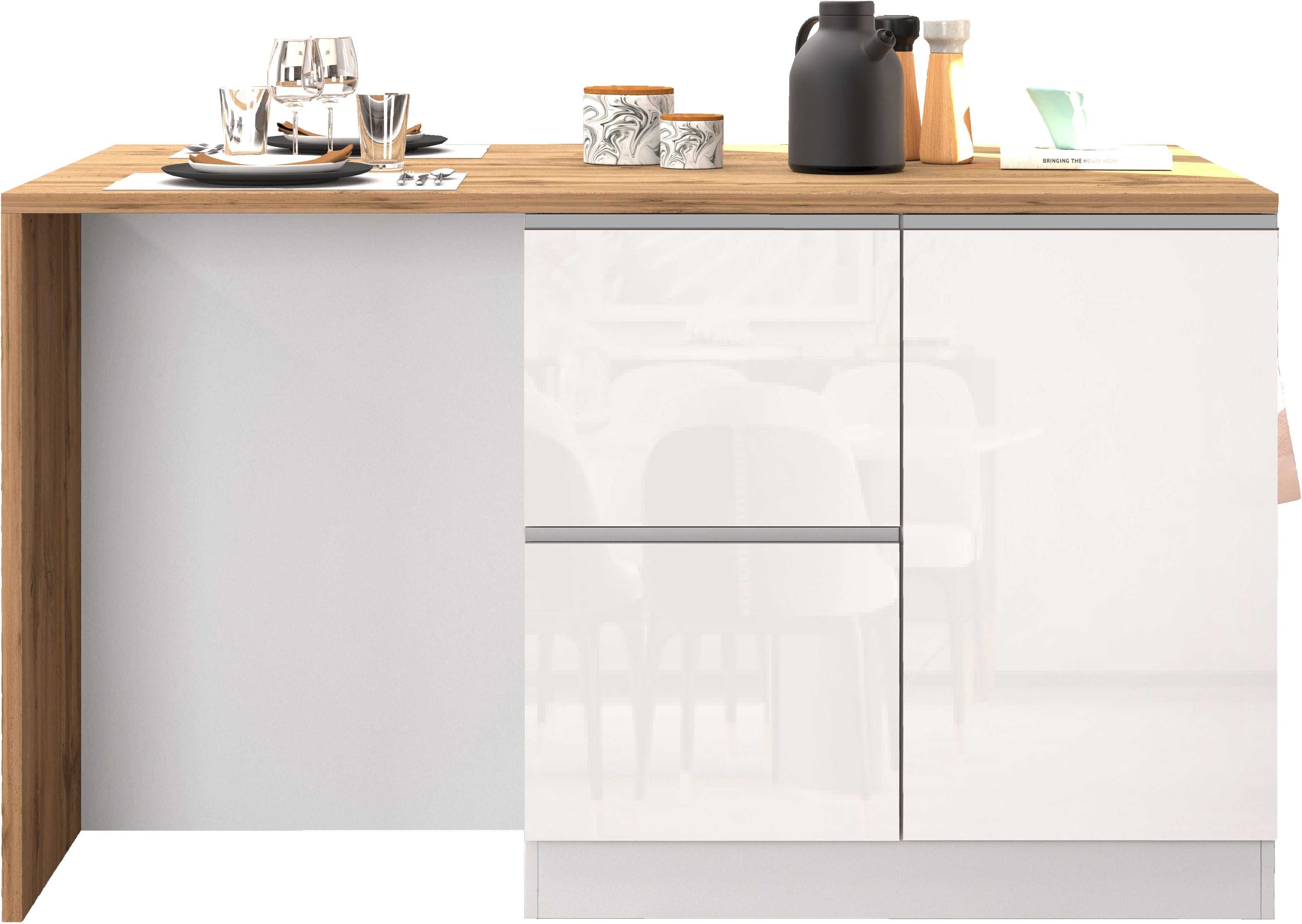 KOCHSTATION Kücheninsel KS-Sole, Kochinsel, Küchenarbeitsblock, Inselküche, günstig online kaufen