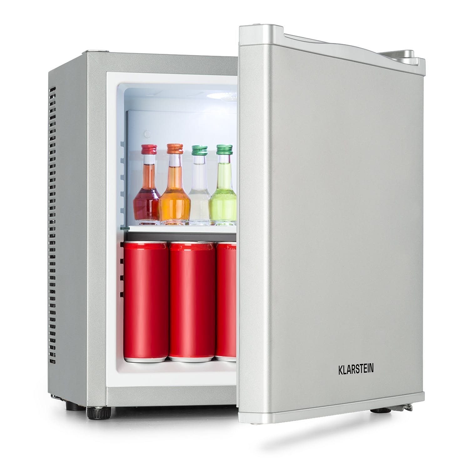Klarstein Table Top Kühlschrank Secret Cool Mini-Kühlschrank Mini-Bar 13l  22dB 2 Etagen 10033703, 45 cm hoch, 40.2 cm breit