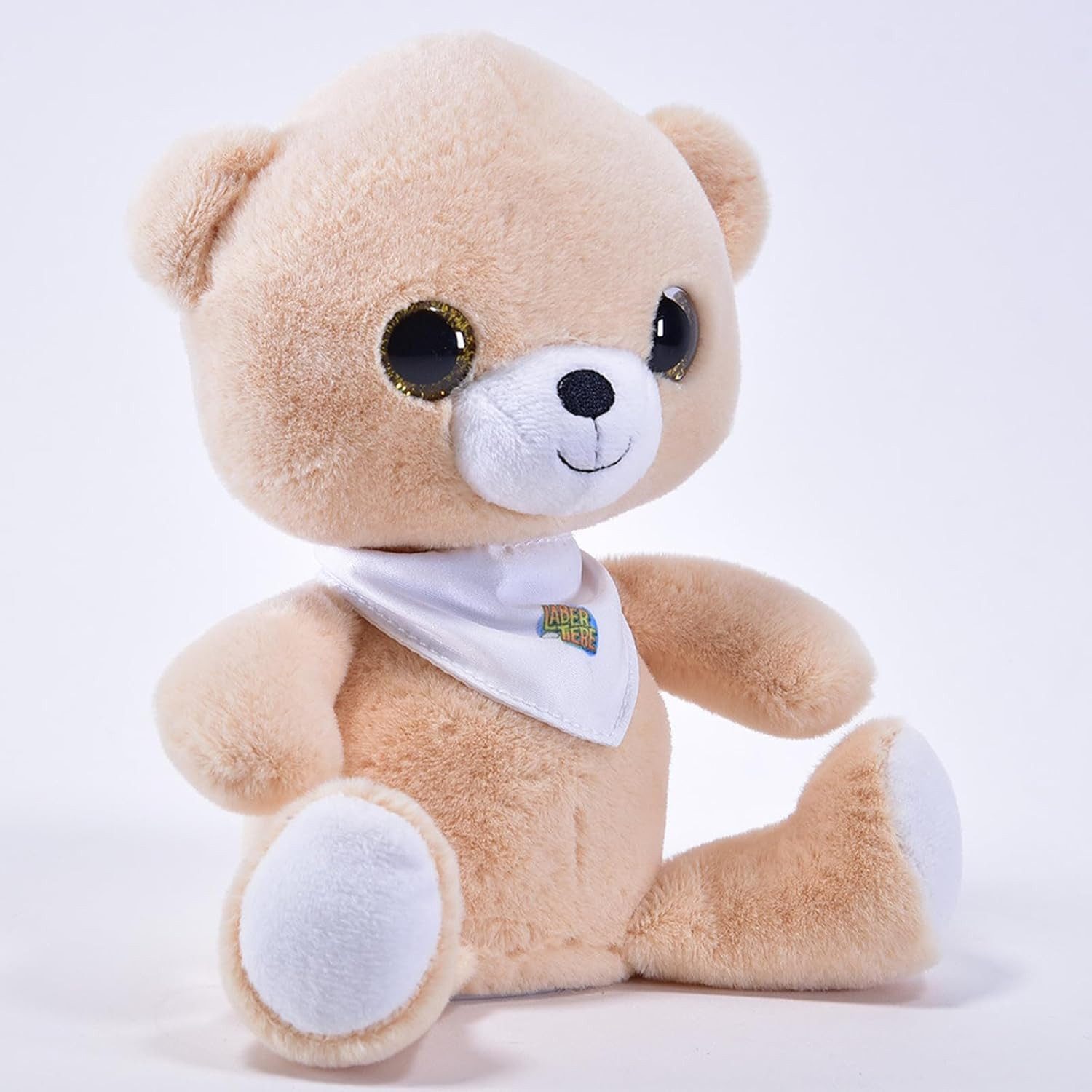 Kögler Plüschfigur Labertier Baby Bär mit Glitzer-Augen plappert Alles nach, bewegt Sich