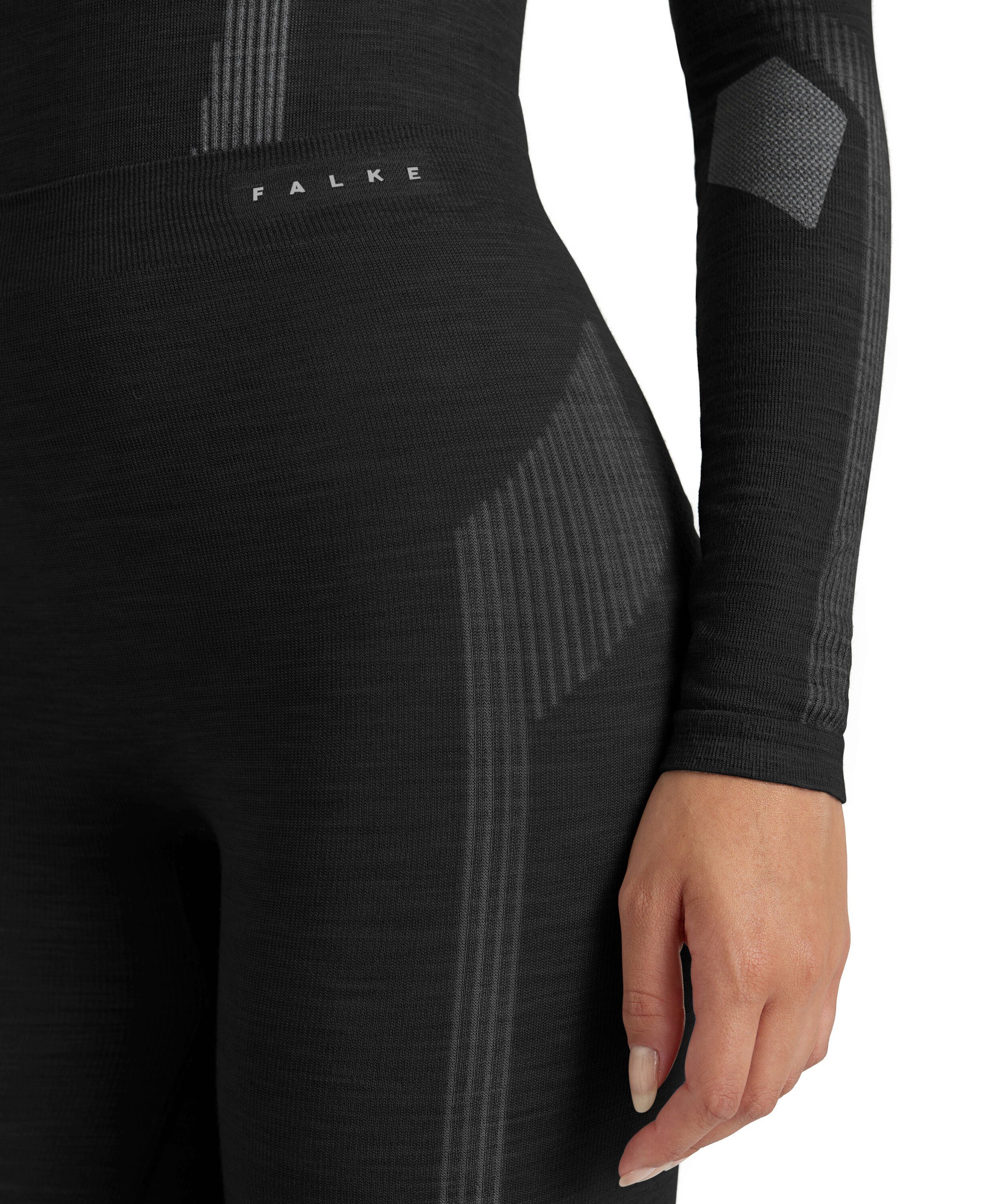 kalte aus (3000) für black kalte sehr Temperaturen Wool-Tech bis Merinowolle (1-St) FALKE Thermounterhose