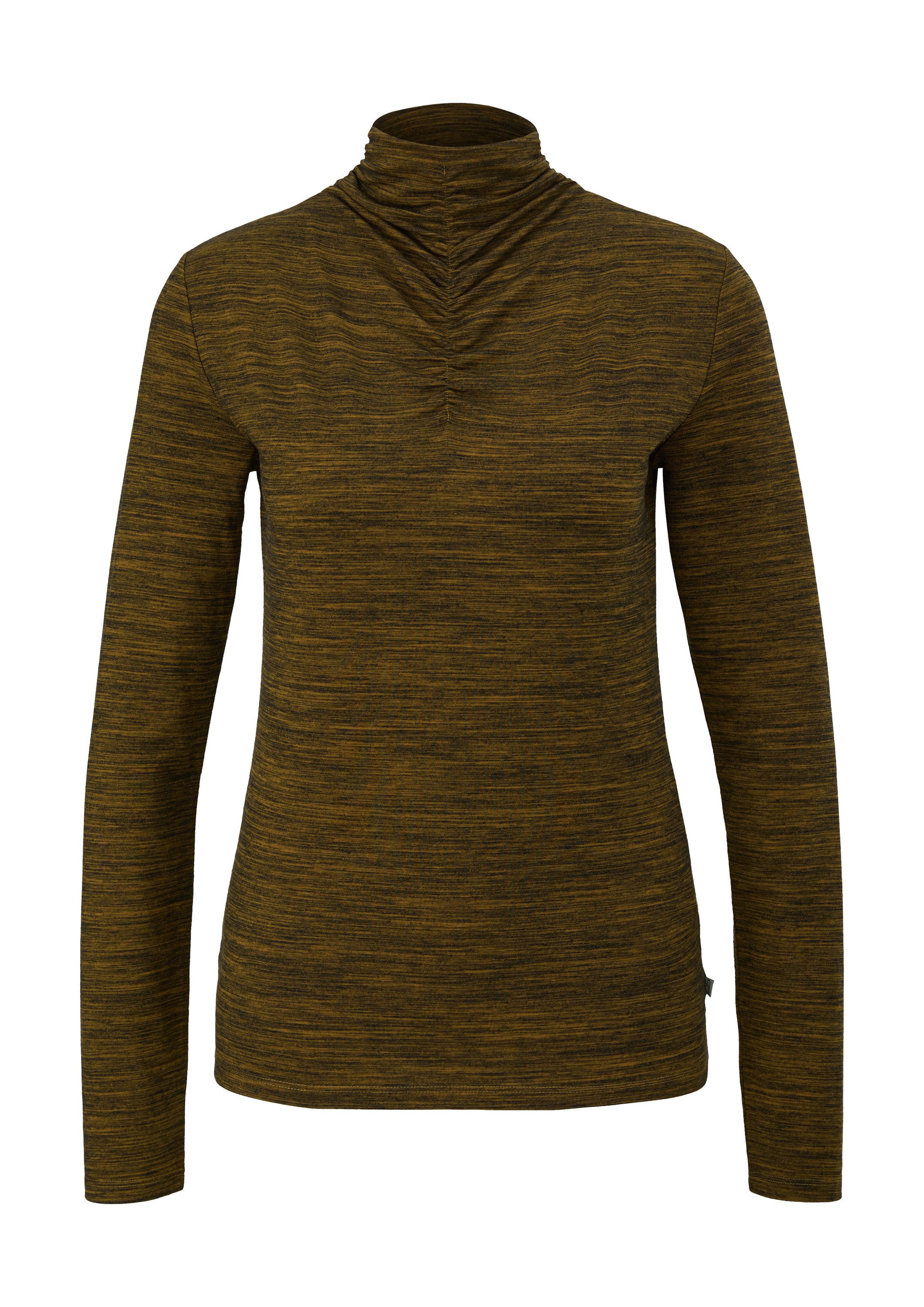 QS Langarmshirt T-Shirt Longsleeve aus Viskosestretch günstig online kaufen