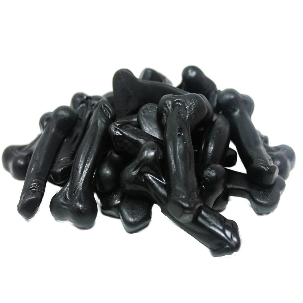 Fruchtgummi Bären & Co. Süßigkeit, XL Lakritz Willy extra weiches Süßlakritz mit Süßholzgeschmack 300g