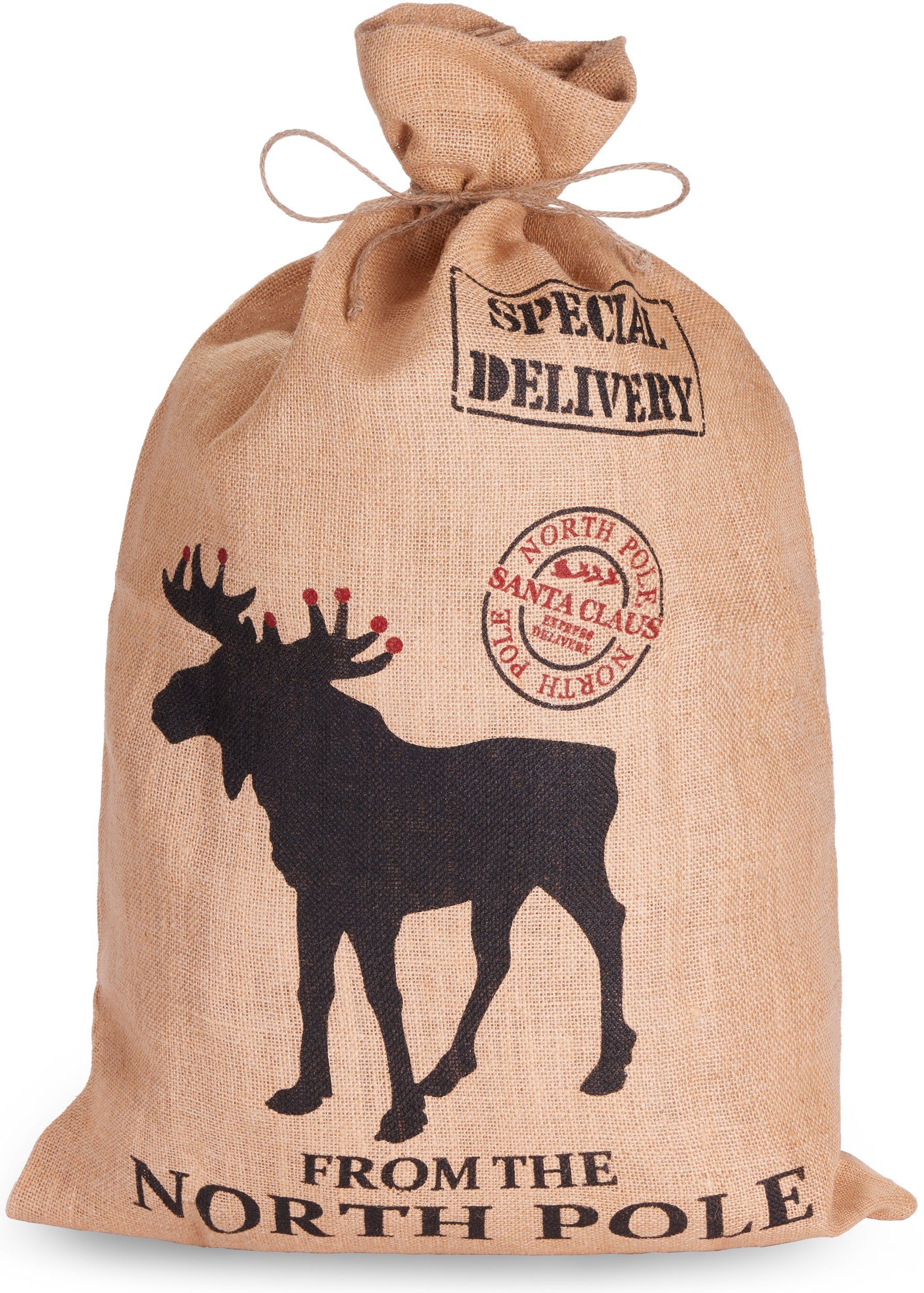 Aufbewahrungstasche Weihnachtssack Special Delivery - 80 cm Geschenksack Weihnachten