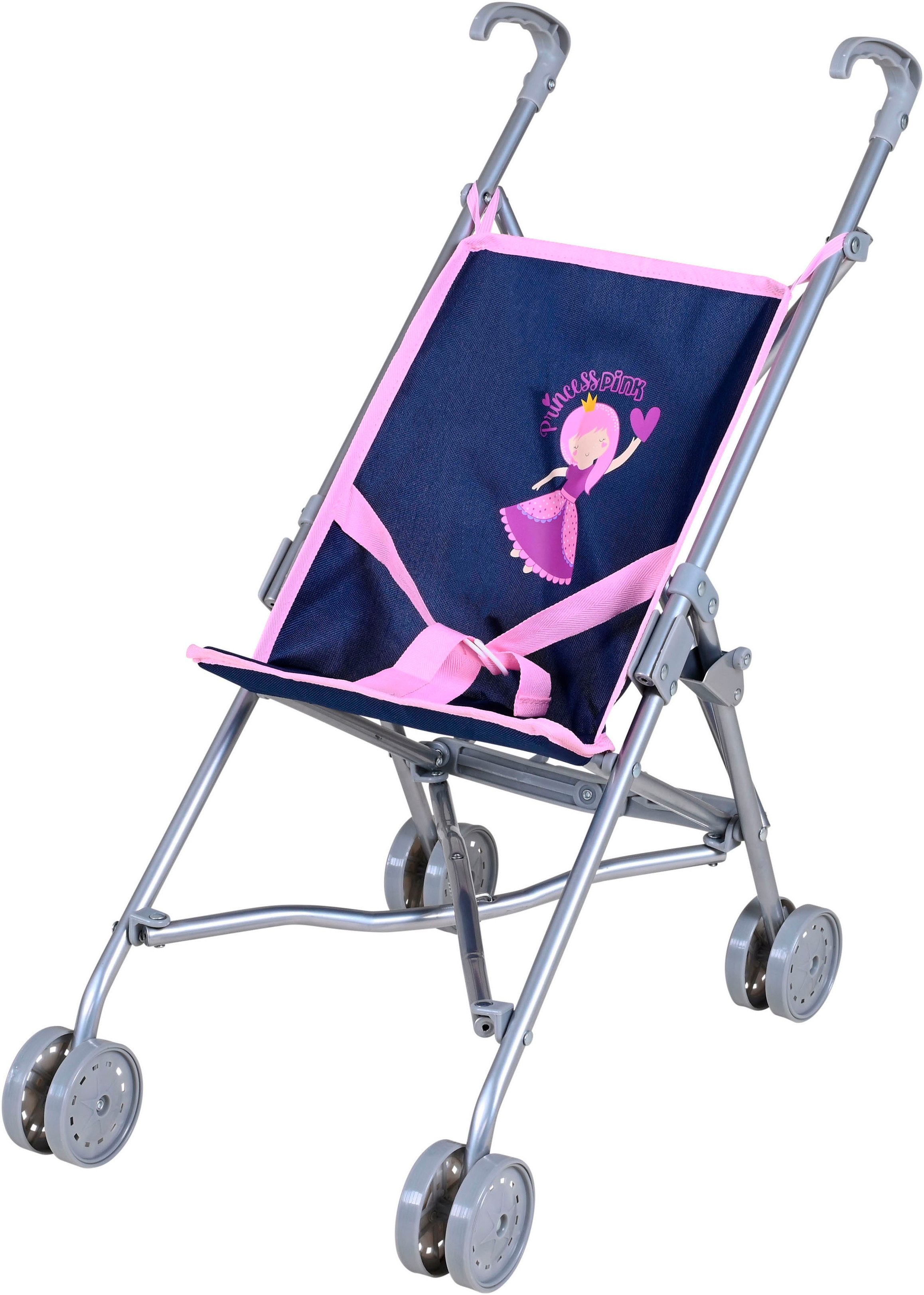 Knorrtoys® Puppenbuggy Sim - princess blue günstig online kaufen