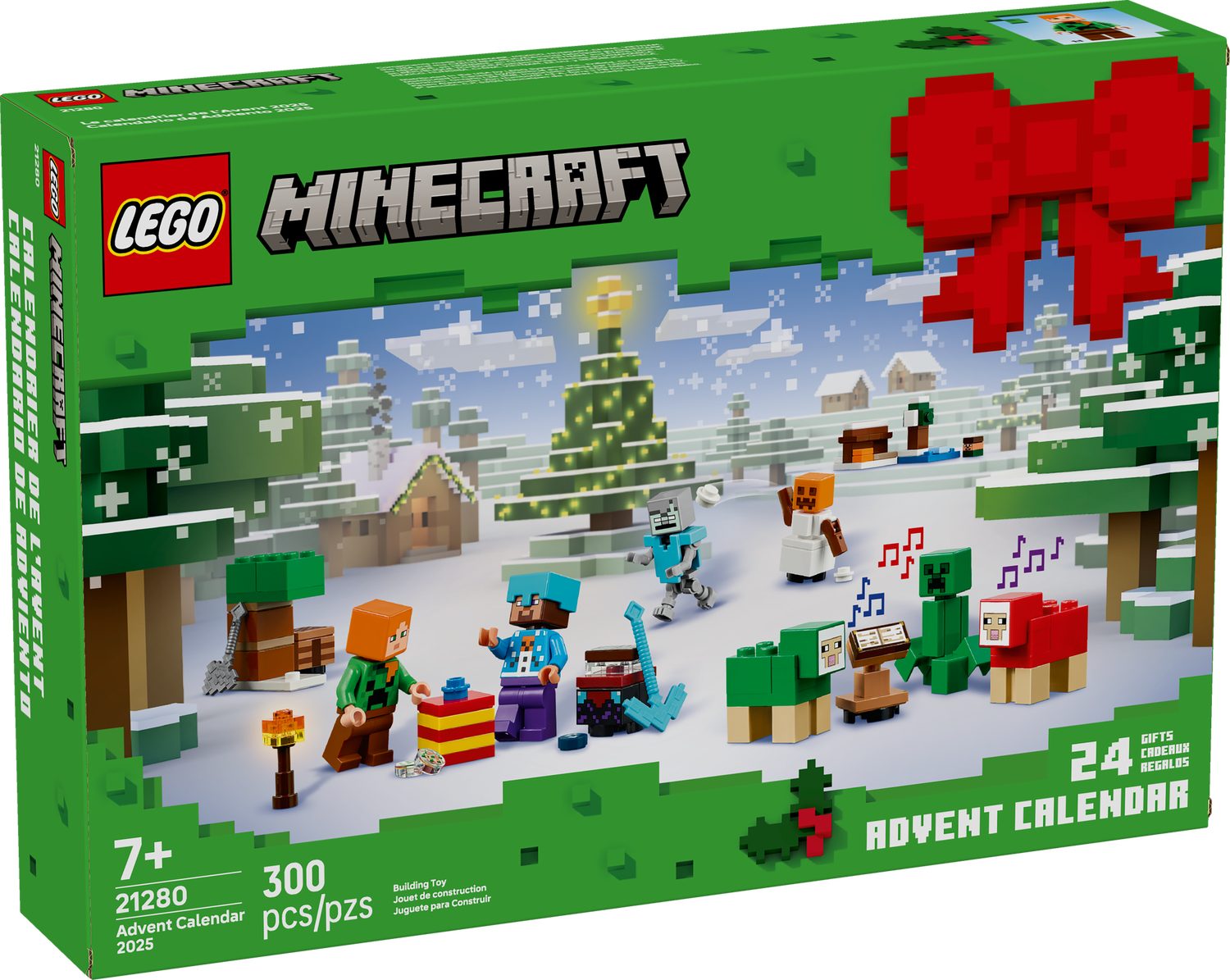 LEGO® Minecraft 21280 LEGO® Minecraft® Adventskalender 2025 Spielbausteine, günstig online kaufen