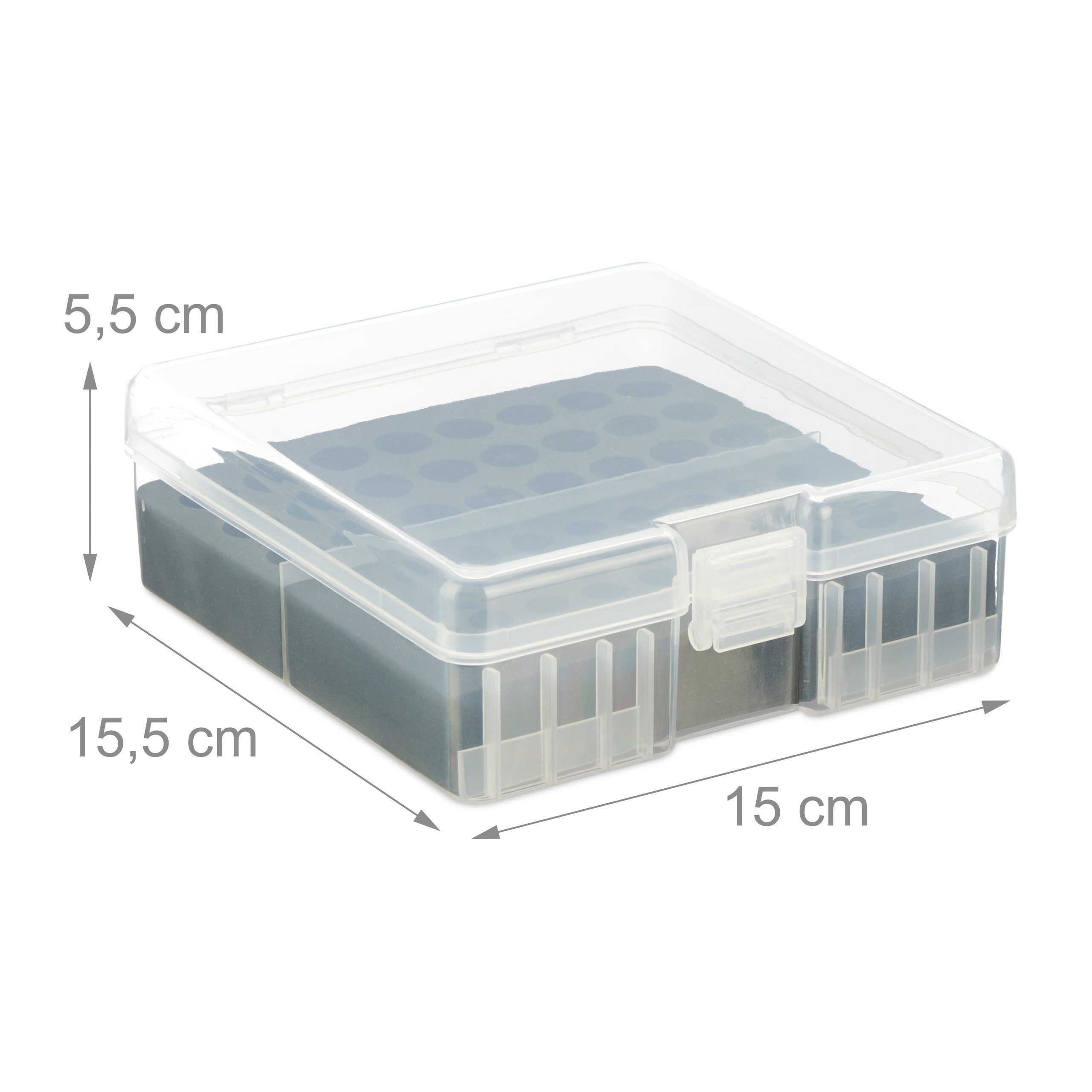 relaxdays Batteriebox 2er Set (2er Set)