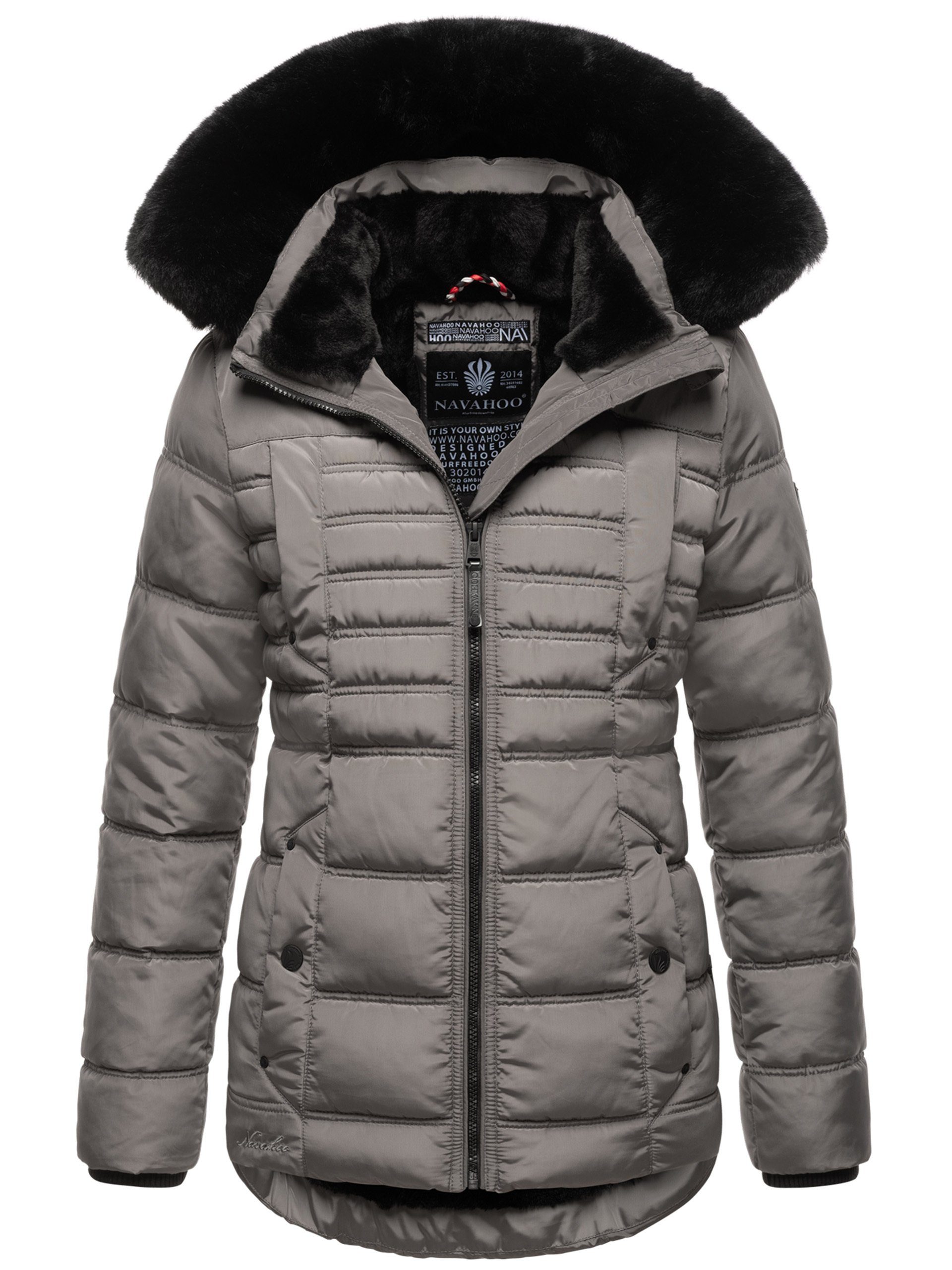 Navahoo Winterjacke Lissandra mit hochwertigem Steppdesign