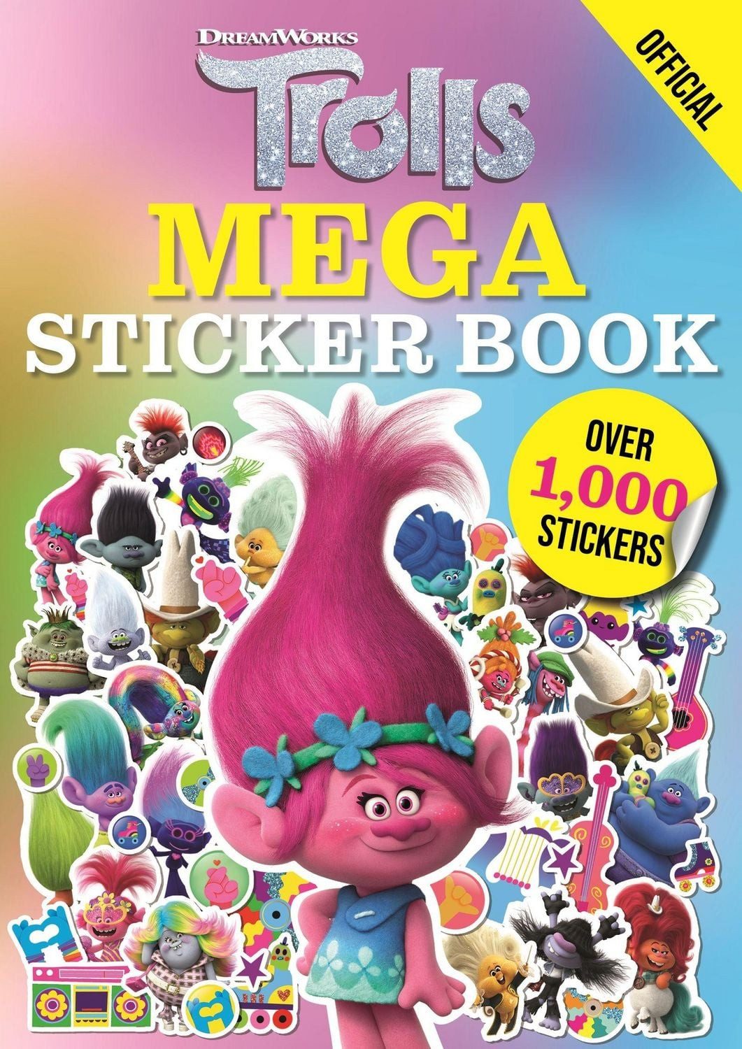 Trolls: Mega Sticker Book / Official Trolls