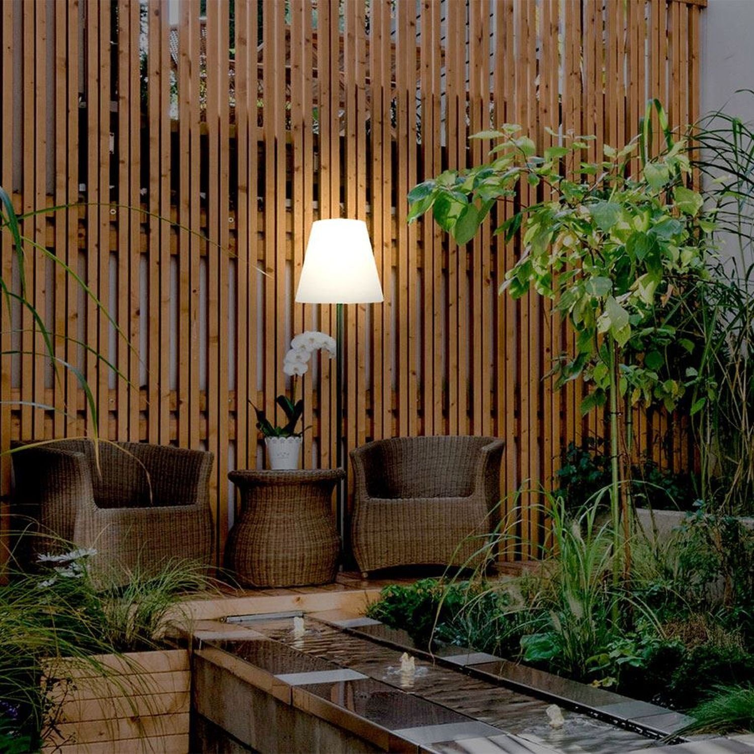 Thomas Philipps LED Außen-Stehlampe Solar Outdoor-Stehlampe mit Farbwechsle günstig online kaufen