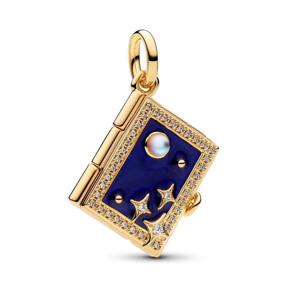 Pandora Charm-Einhänger Pandora Moments Gravierbares Zauberbuch Charm Anhänger 765049C01 (1-tlg)
