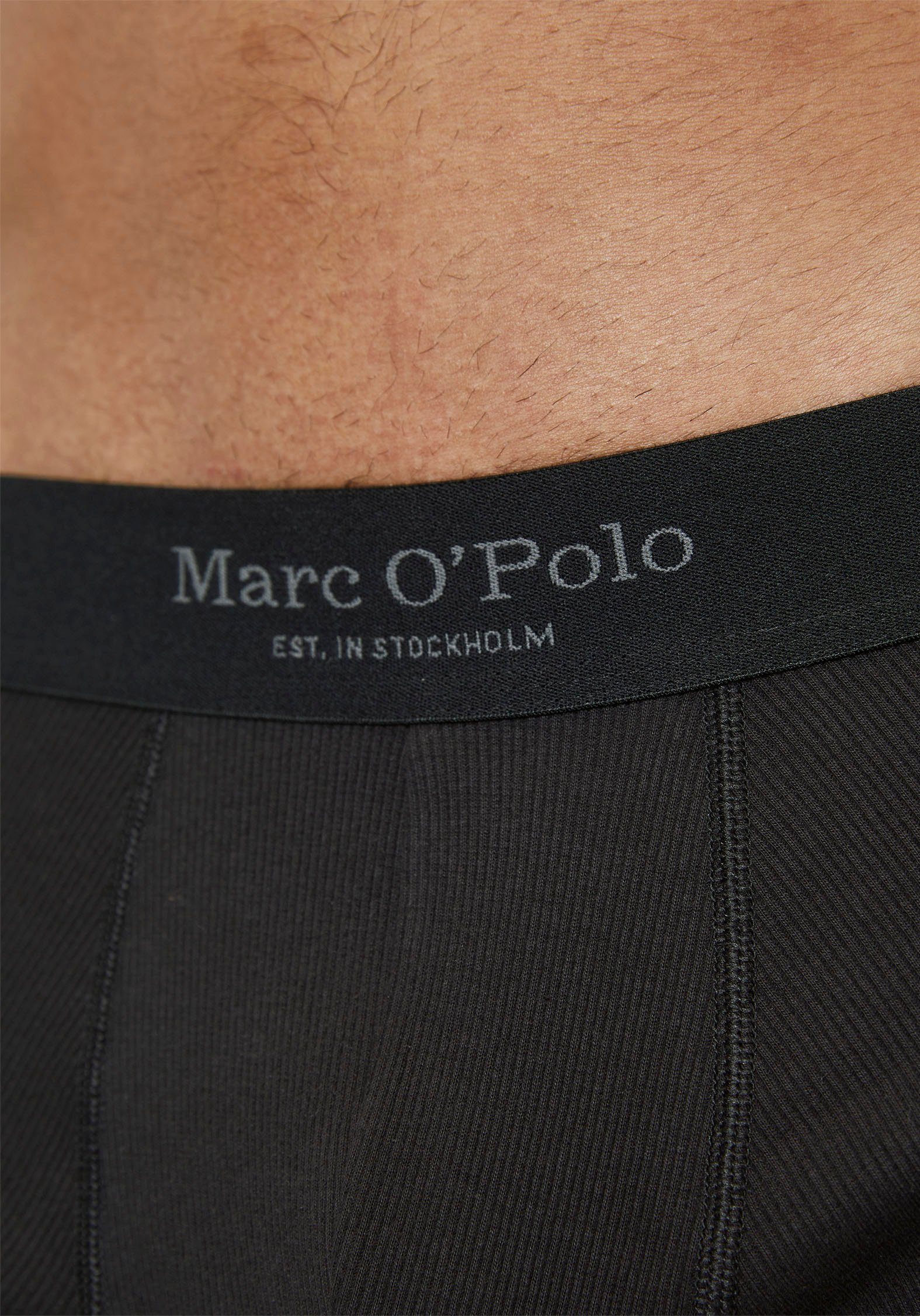 Marc O'Polo Trunk Iconic Rib (2er Pack) mit flachen Nähten