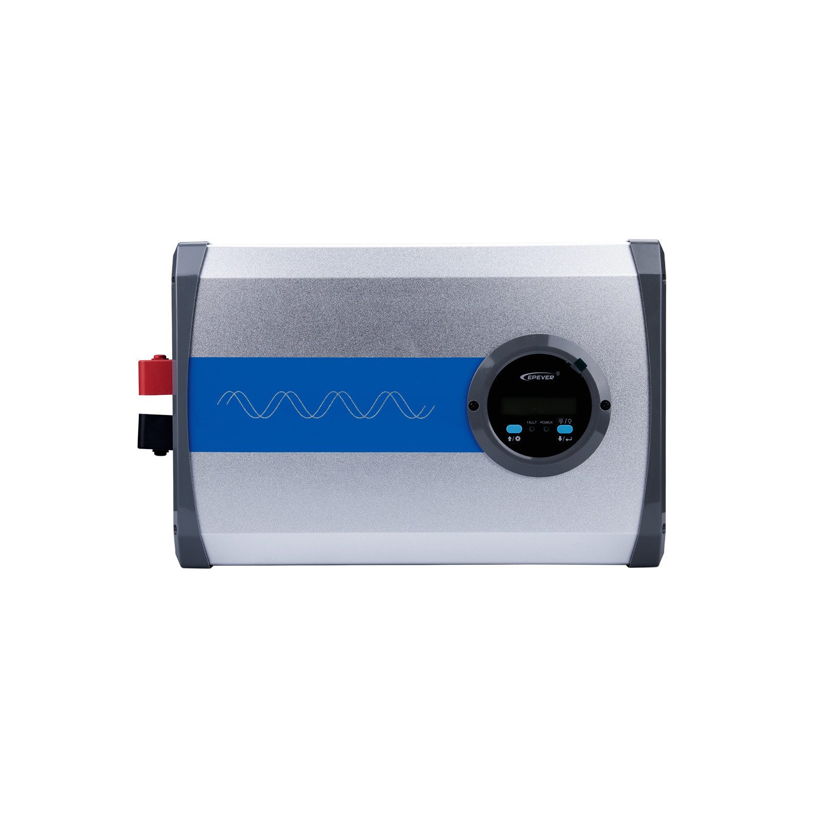 enjoy solar Wechselrichter EPEVER® IP-PLUS Serie 12/24/48VDC auf 230VAC, 500W-4000W, Umfangreiche Schutzvorrichtungen; 180°Grad drehbare LCD-Anzeige